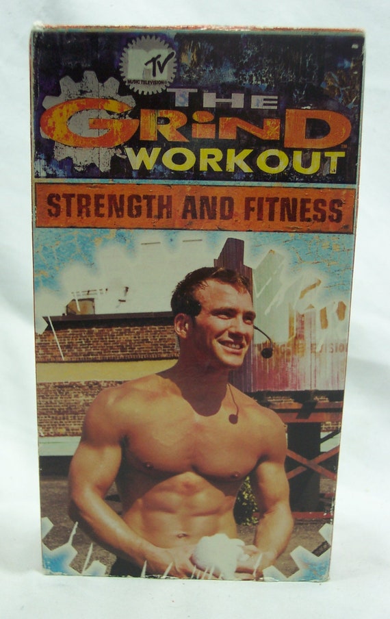 Vintage MTV the Grind Workout Strength and Fitness Exercise VHS