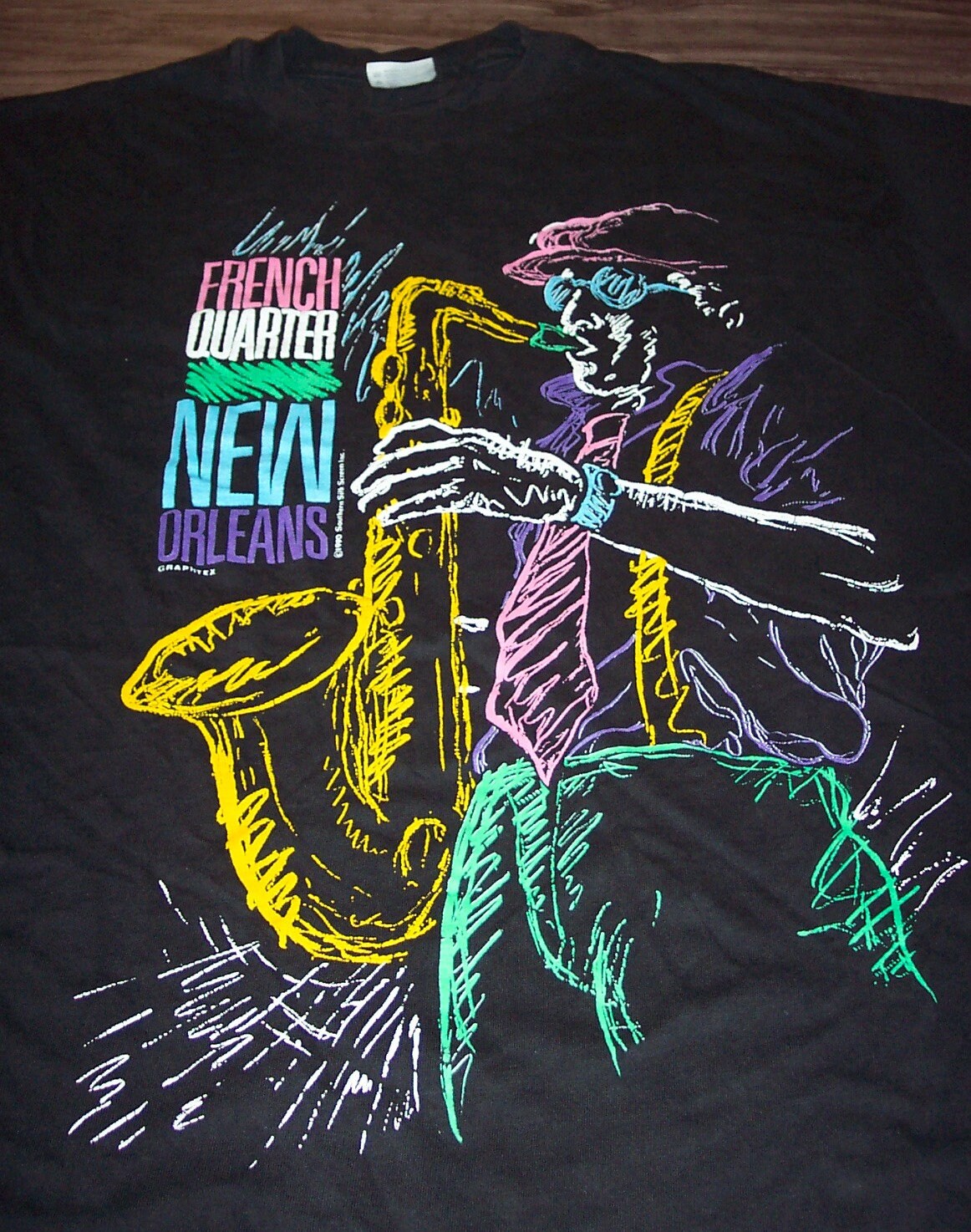 90’s ノースリーブ　new orleans jazz 19SO ジャズ　T 90's ノースリーブ new orleans jazz 19SO ジャズ T