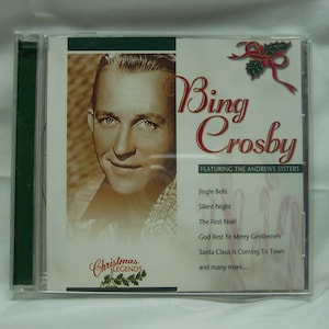 Vintage BING CROSBY & The Andrews Sisters Christmas Legends CD 2001 Holiday