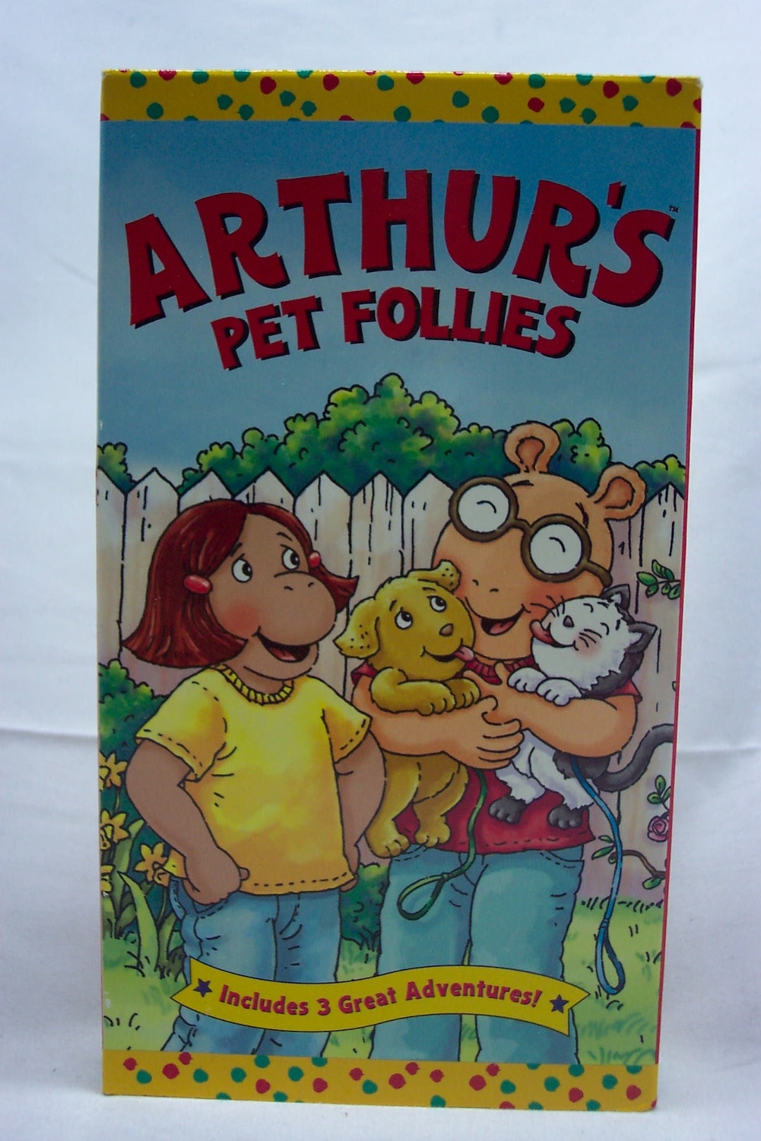 Vintage Marc Brown ARTHUR'S PET FOLLIES Vhs Video Cartoon Movie