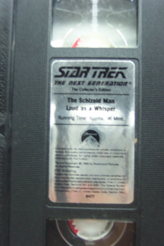 Vintage 1992 STAR TREK the Next Generation the Schizoid Man