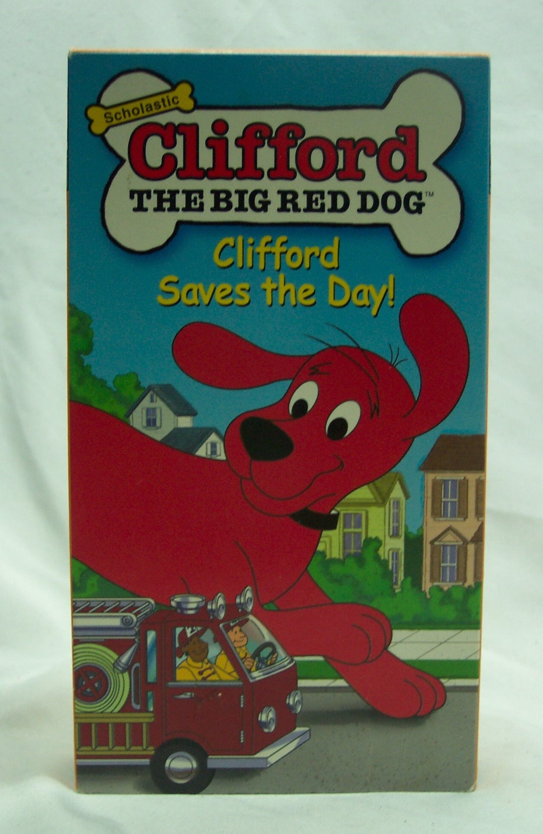 Vintage CLIFFORD the Big Red Dog Clifford Saves the Day Vhs Video