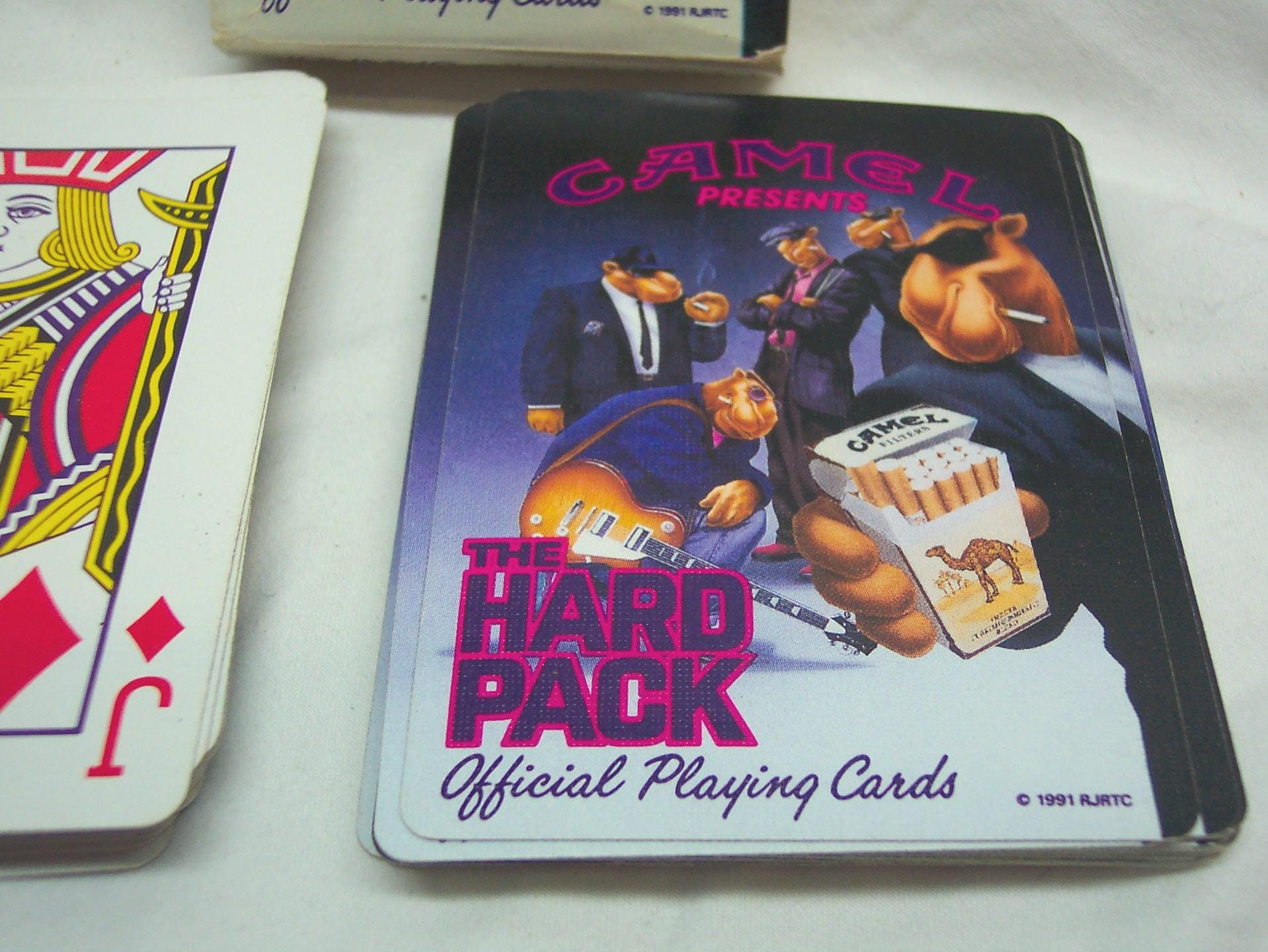Vintage 1991 CAMEL Presents Joe Camel Official Deck of PLAYING