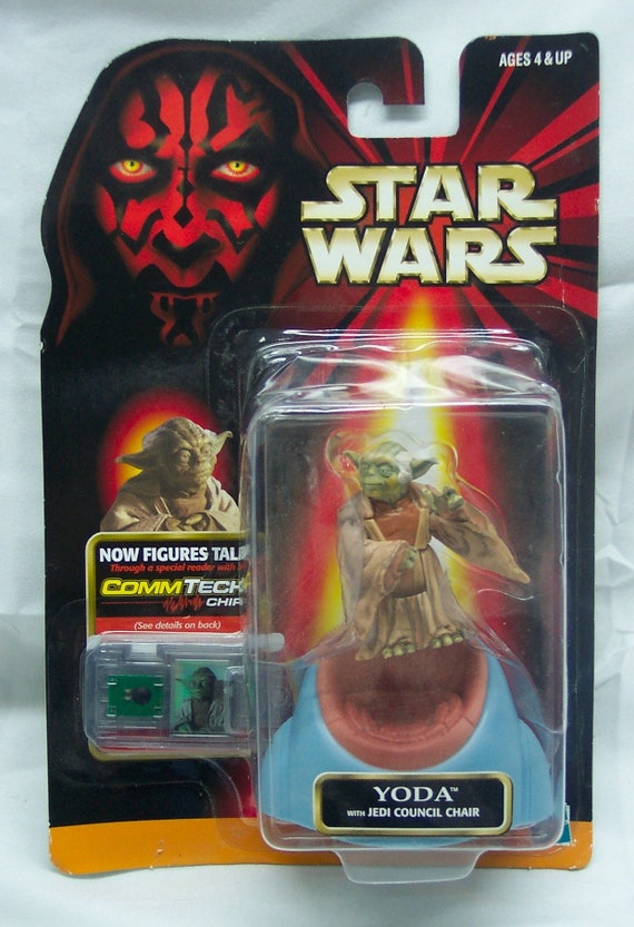 Vintage 1998 Star Wars Episode 1 the Phantom Menace YODA Vintage 1998 Star Wars Episode 1 the Phantom Menace YODA