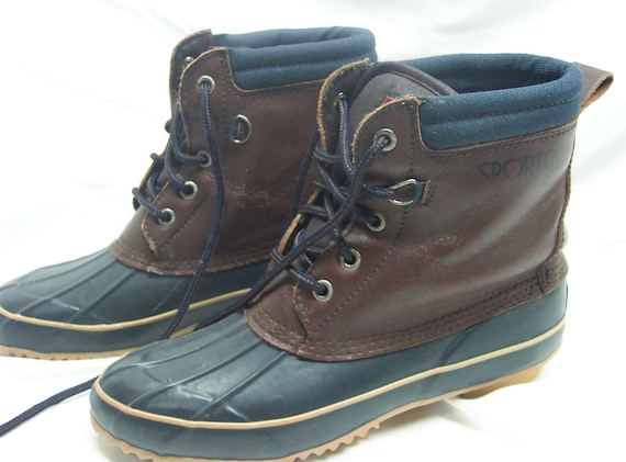 Vintage  Sporto The Original WOMAN'S DUCK BOOTS S… - image 1