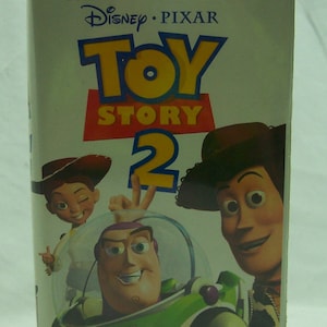 Walt Disney Pixar TOY STORY 2 VHS Video Classic Children&#39;s Cartoon Feature Film