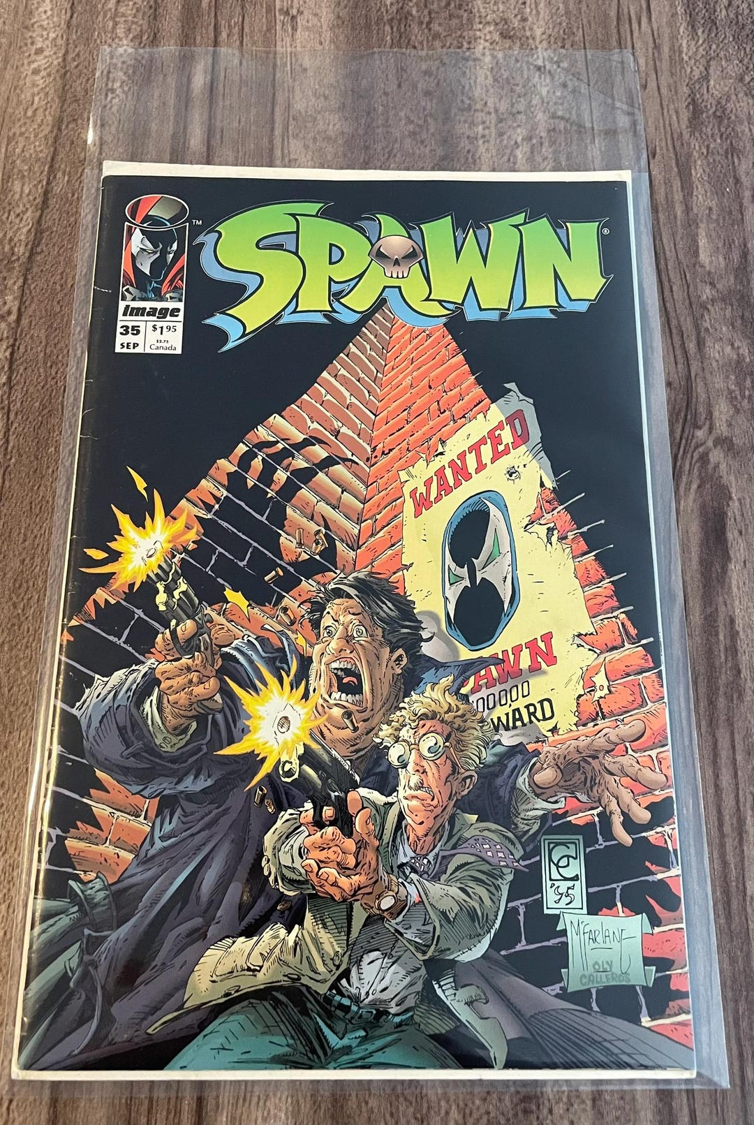 Vintage 1994 SPAWN #35 Comic Book Image Comics Todd Mcfarlane Greg ...