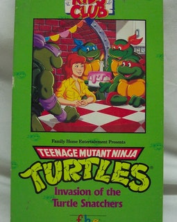 Vintage 1990 Teenage Mutant Ninja Turtles Invasion of the Turtle