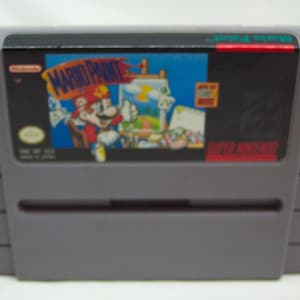 Vintage MARIO PAINT Super Nintendo Snes Video Game Cart Cartridge 1992 Tested Entertainment System