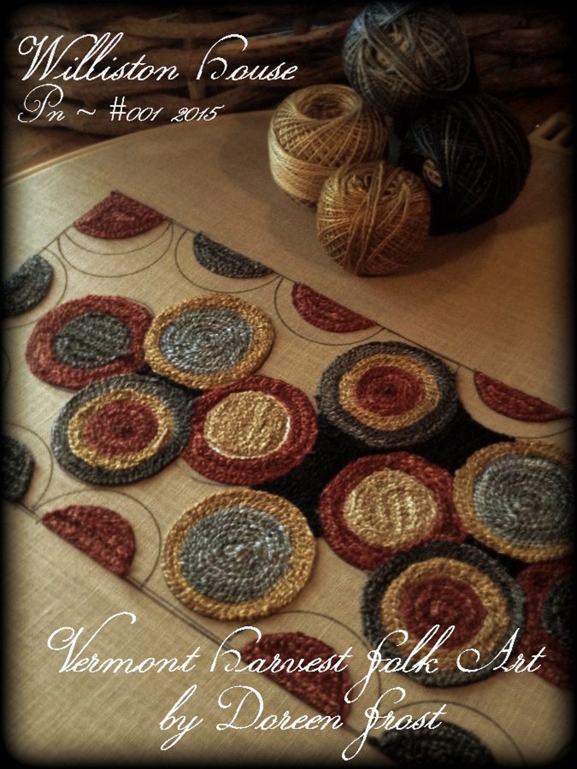 Williston House Punch Needle Embroidery PDF Pattern by Doreen Etsy