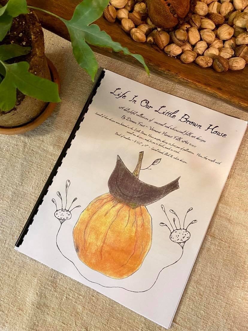 Life In Our Little Brown House Book Of Templates for P. Needle Embroi…