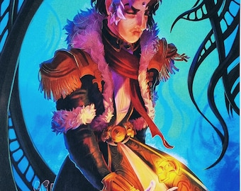 Emet-Selch Final Fantasy XIV A4 Kunstdruck