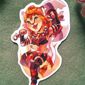 Wuk Lamat Final Fantasy XIV Vinyl Sticker