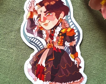 Emet-Selch Final Fantasy XIV Vinyl Aufkleber