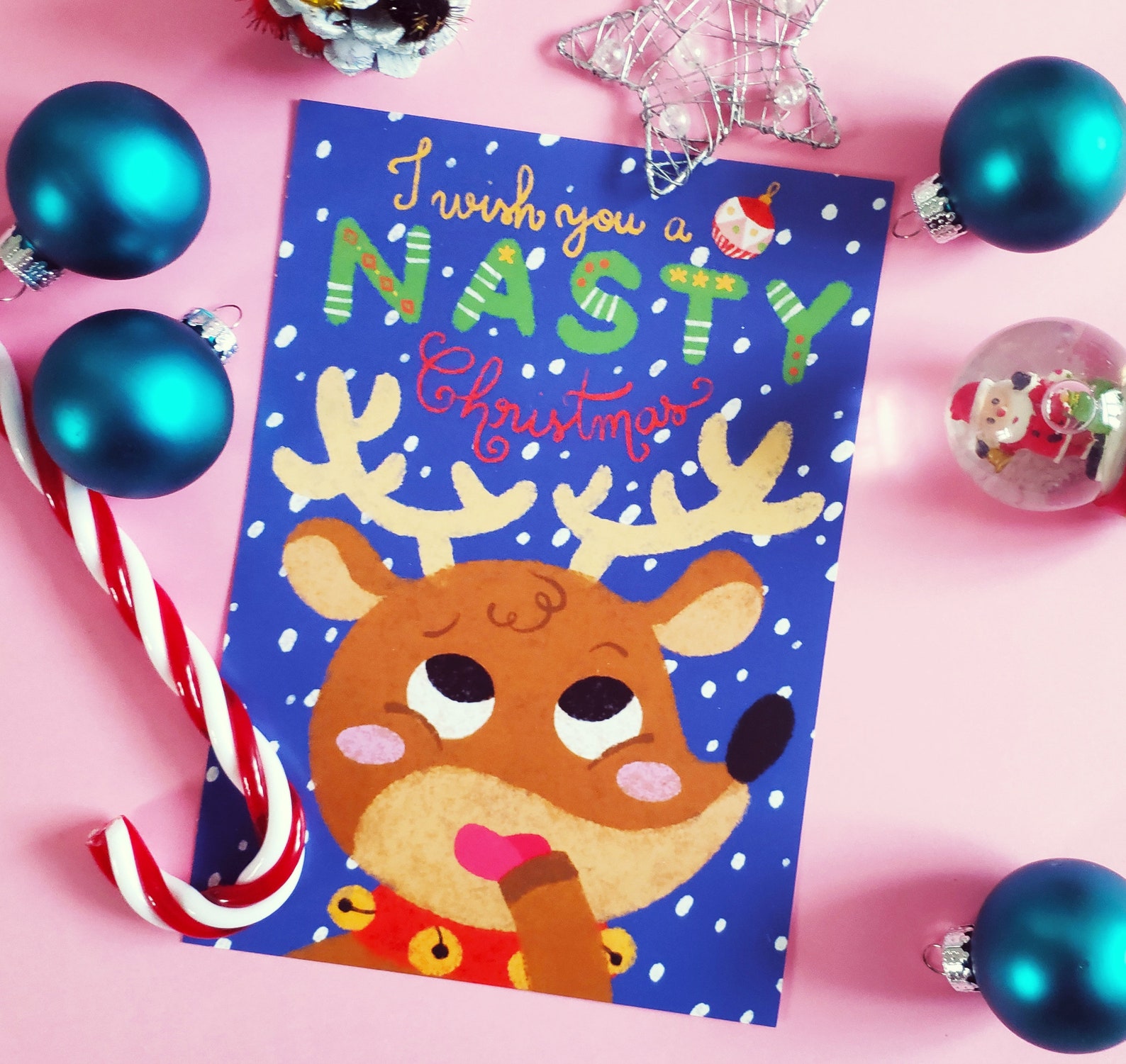 Nasty Christmas Cards 