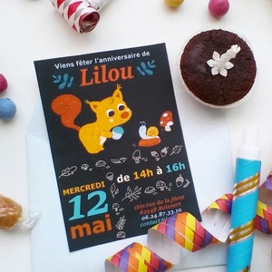 Invitation D Anniversaire Personnalisee A Imprimer Chez Etsy