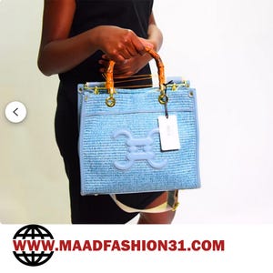 Double C Bamboo Handbag 2 Colors