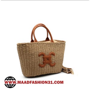 Sac cabas double C/ 3 couleurs