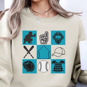Baseball Catcher Lover Sweatshirt, Baseball Catcher Sweater, Gift for Catcher, Bball Catcher Sweatshirt, TBall Catcher, Baseball Catcher Mom