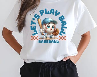 Play Ball T-Shirt, Baseball Game Gift For Shirt, Play Ball Shirt, Comfort Colors, Play Ball Game Shirt, Baseball Lover Shirt, Bball Shirt