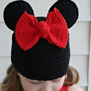 Amigurumi Animal Miss Mouse crochet Silly hat pattern ebook