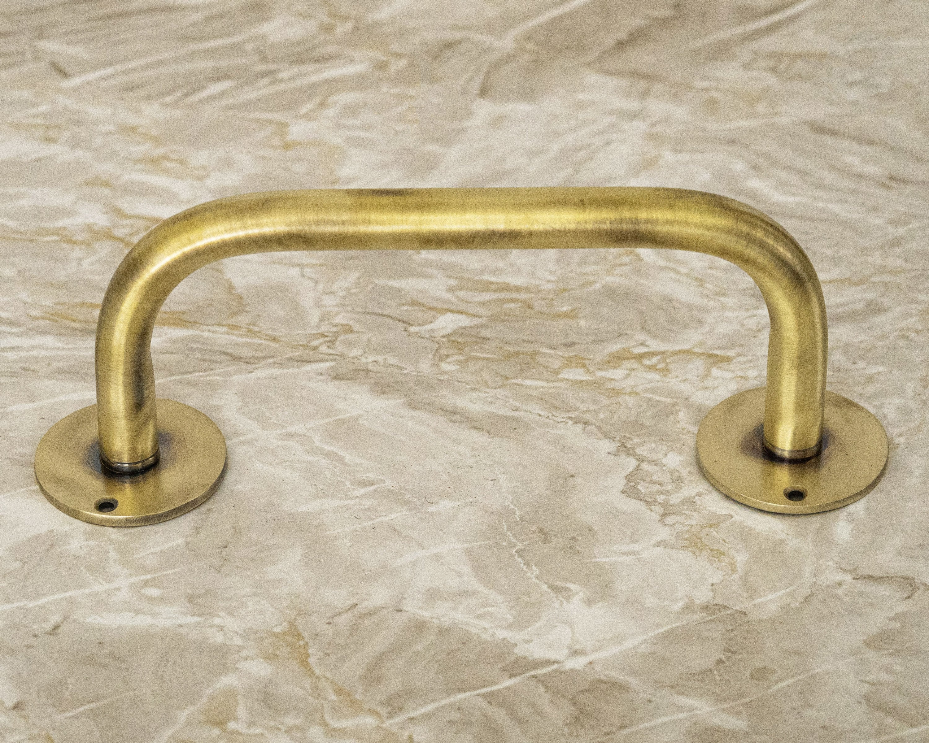 Porte-Serviettes De Salle Bain En Laiton Antique, Mural, Porte-Serviette Suspendu, Bain, Barre Porte-Serviettes