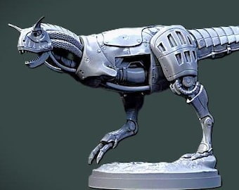 Carnotaurus Mecha Robot - Mecha Zoo - Dino and Dog Miniatures