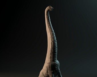 Dreadnoughtus - rear up- Dino and Dog Miniatures