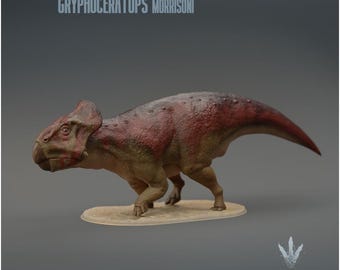 Gryphoceratops morrisoni : Walking - UNPAINTED - Miniature Museum