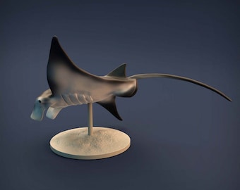 Manta Ray - UNPAINTED - Animal Den Miniatures