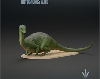 Dryosaurus altus : Sitting - UNPAINTED - Miniature Museum
