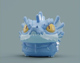 Seadragon - UNPAINTED - Grumpii Art Toy
