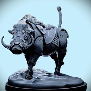 Warthog Mecha Robot - Mecha Zoo - Dino and Dog Miniatures