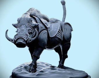 Warthog Mecha Robot - Mecha Zoo - Dino and Dog Miniatures