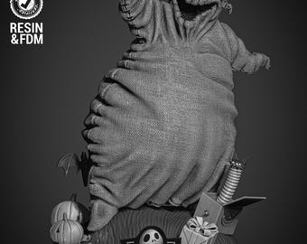 Oogie Boogie - UNPAINTED FAN ART - Wicked 3D Models