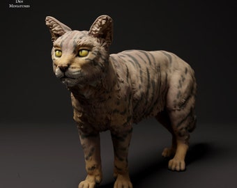 Scottish Wildcat - UNPAINTED  - Animal Den Miniatures