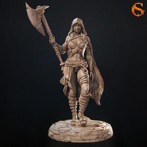 Decapatrix, Female Human Executioner - UNPAINTED - SolGood Creations