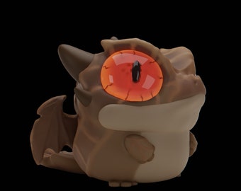 Satanic Leafii - UNPAINTED - Grumpii Art Toy