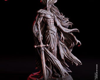 Garland, Caballero Dios Demonio - Figura 3D SIN PINTAR - Carne de Dioses