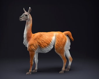 Guanaco- UNPAINTED - Animal Den Miniatures