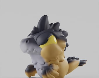 Razorii - UNPAINTED 3D Resin Figure - Grumpii Art Toy