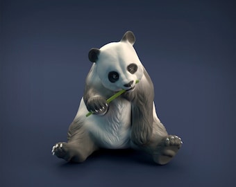 Panda - UNPAINTED - Animal Den Miniatures