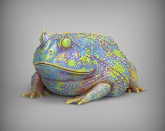 Slingshot frog - UNPAINTED - Alexander3dart