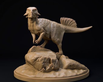 Psittacosaurus - UNPAINTED - Dino and Dog Miniatures