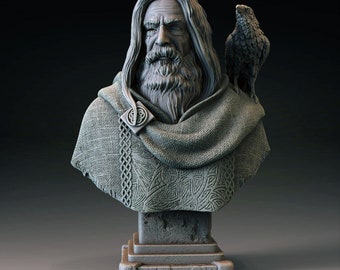 Odin the Wanderer Bust - UNPAINTED
