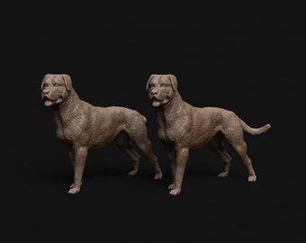 Rottweiler dog standing - Dino and Dog Miniatures