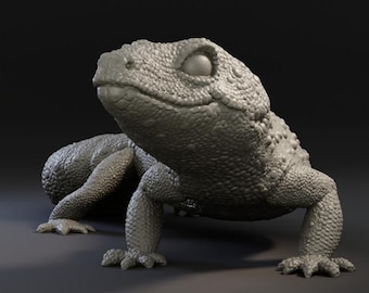 Gecko - UNPAINTED - Animals & Creatures Minis