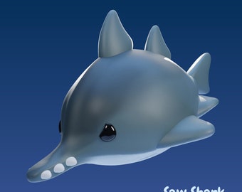 Saw Shark - UNPAINTED - Grumpii Art Toy