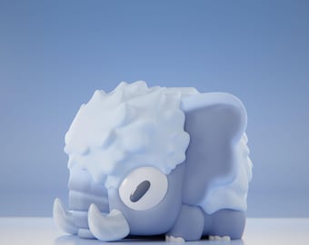 Snowmoth - UNPAINTED 3D Resin Figure - Grumpii Art Toy