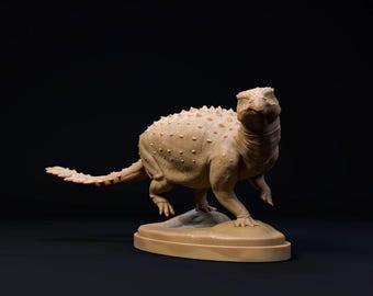 Stegouros walking - Dino and Dog Miniatures